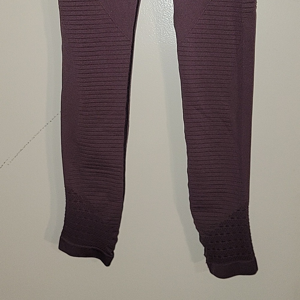 Gymshark Vital Seamless Leggings High Waisted Athletic Purple Size Unknown - Picture 4 of 7